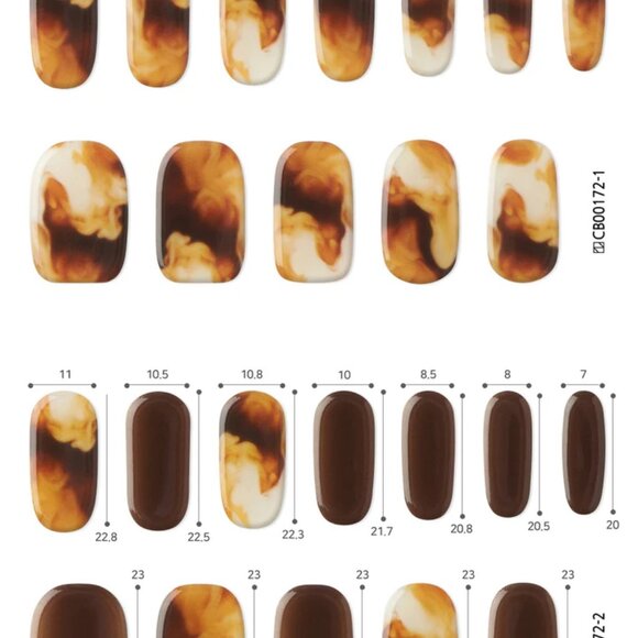 BRAND NEW Box - Zinipin  / GelLight Semi Cured Gel Nail Strips - SALON COLOR - Picture 5 of 10